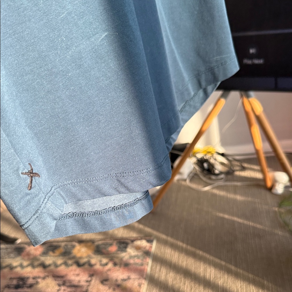Cuts Clothing Slate Blue Short Sleeve Tee - Picture 4 of 4